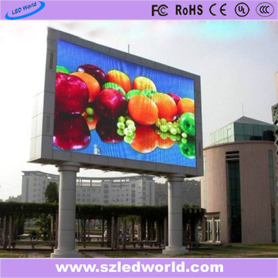 Rohs 6 Mm Outdoor Fixed Led Display 14 Bit Gray Scale