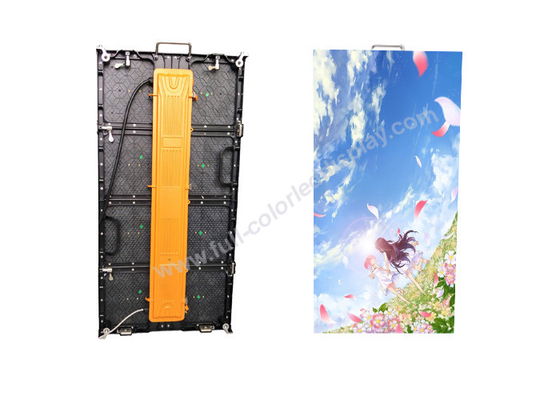 P6.25 stage Rental LED Screen with No Fans Design , Flight Case package