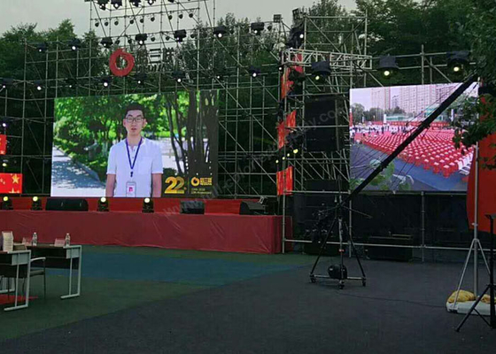 P3.9 Outdoor Rental LED Display HDR Performance Screen 16 Bit Processing