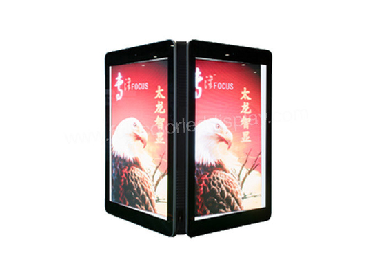 Road Advertising Outdoor Fixed LED Display Full Color Light Pole Panel Board With Cloud Control